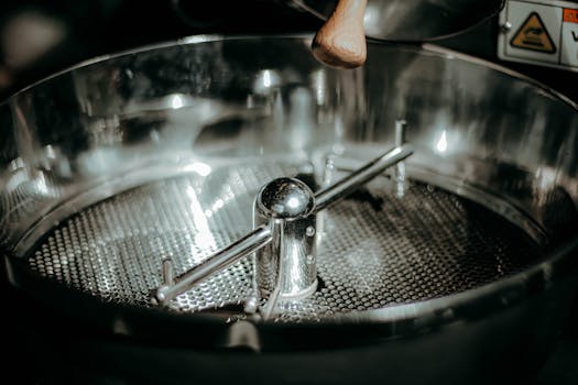 Aroma Coffee Roastery interior